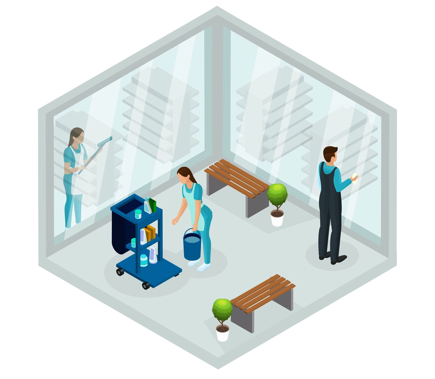 Professional commercial cleaning for local businesses in Sunset Beach