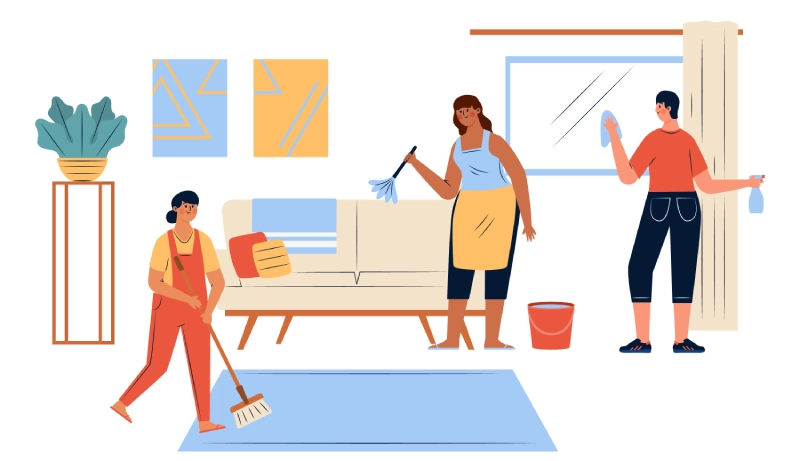 Standard house cleaning service in Sunset Beach NC